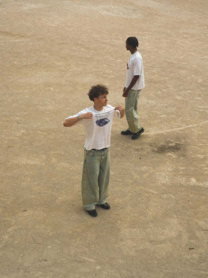 "SILHOUETTE" BAGGY JEANS