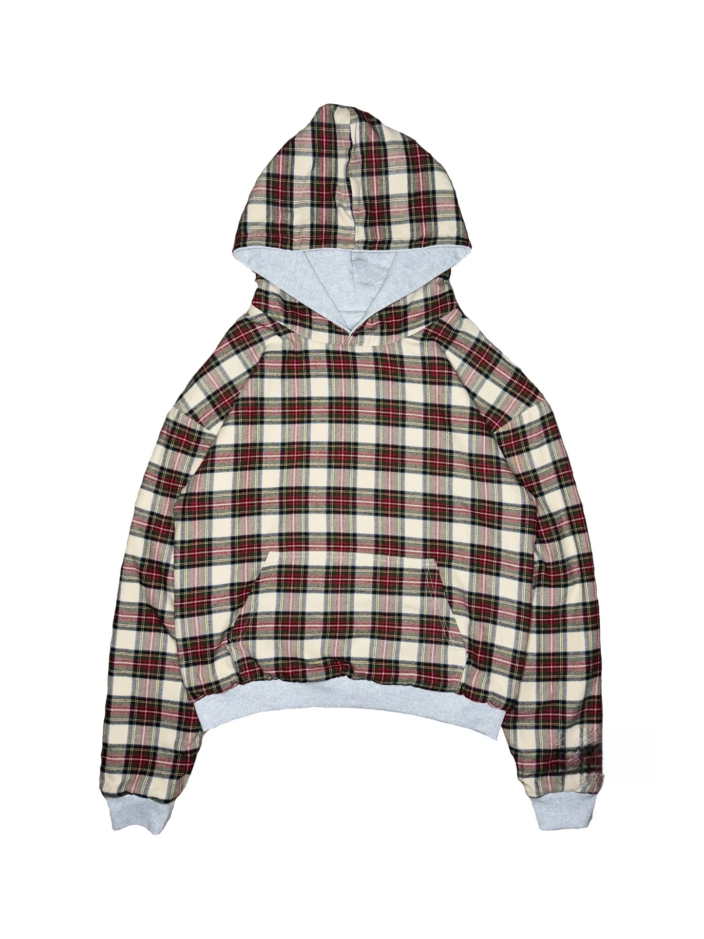 REVERSIBLE PLAID HOODIE