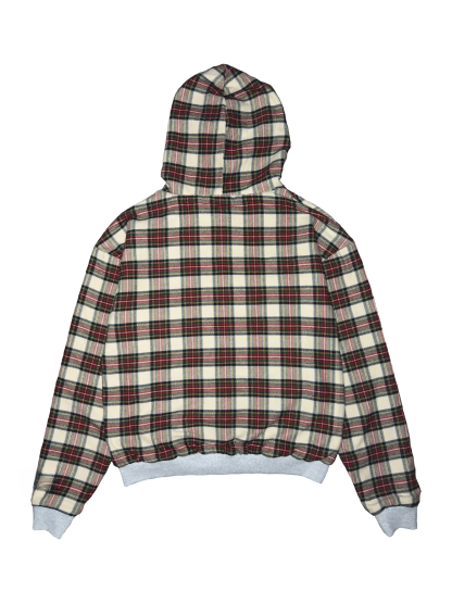 REVERSIBLE PLAID HOODIE
