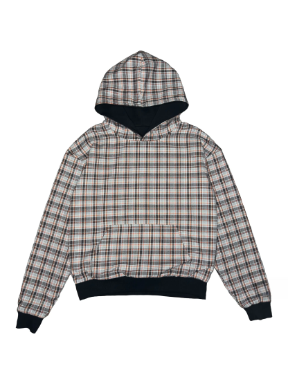 REVERSIBLE PLAID HOODIE