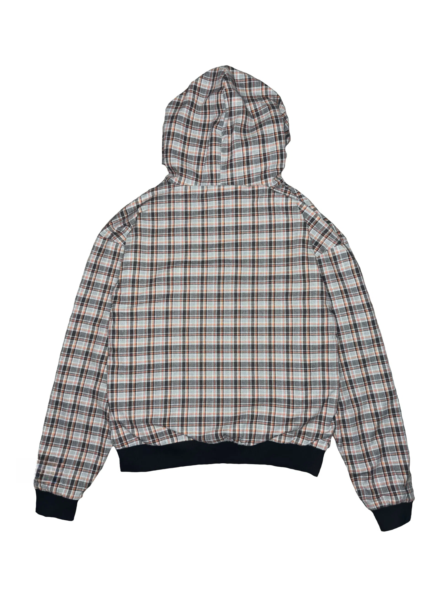 REVERSIBLE PLAID HOODIE