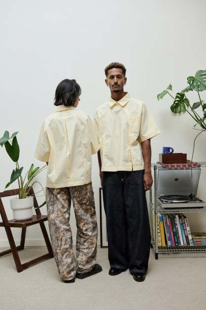 SHIRTS BUTTONED DIAGONALLY