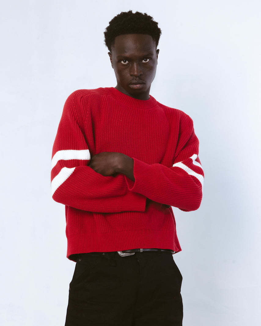 HEAVYWEIGHT VARSITY RIBBED KNIT