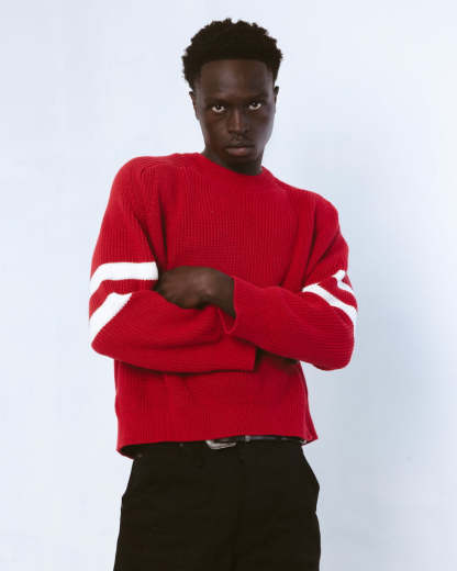 HEAVYWEIGHT VARSITY RIBBED KNIT