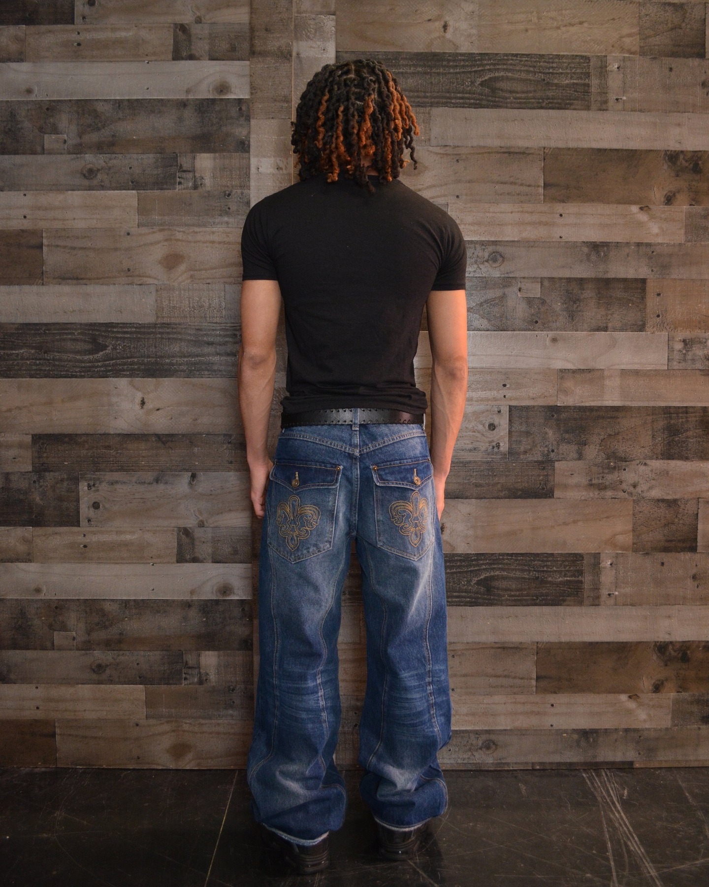 INDIGO PANEL FLARE DENIM