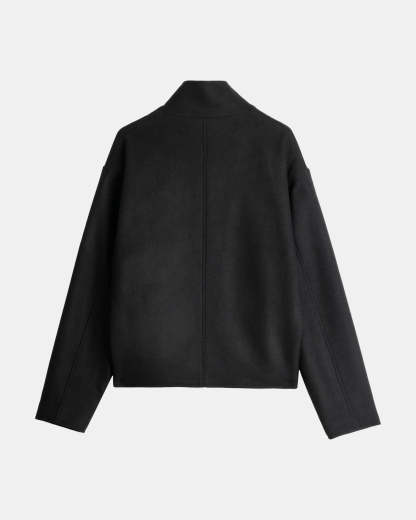 【 PRE ORDER】HIGH COLLAR WOOL JACKET- Ship on Feb 27th