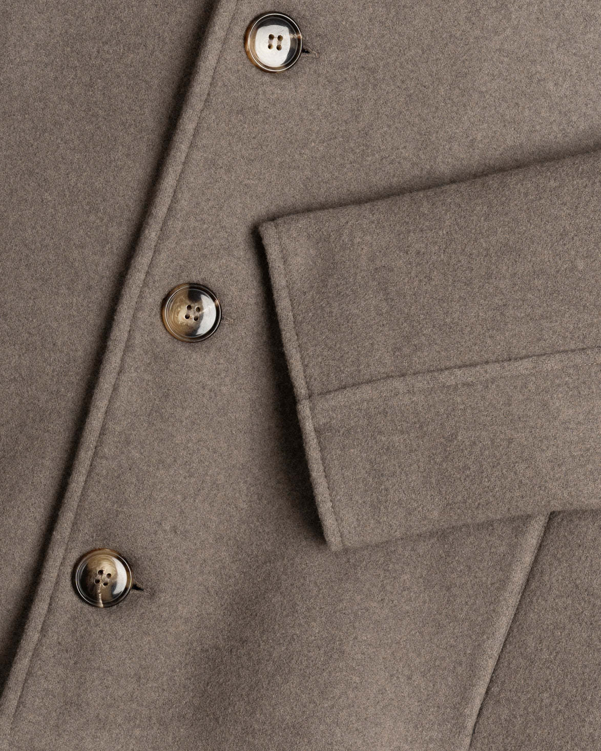 【 PRE ORDER】HIGH COLLAR WOOL JACKET- Ship on Feb 27th