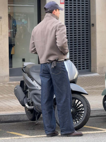 【 PRE ORDER】HIGH COLLAR WOOL JACKET- Ship on Feb 27th