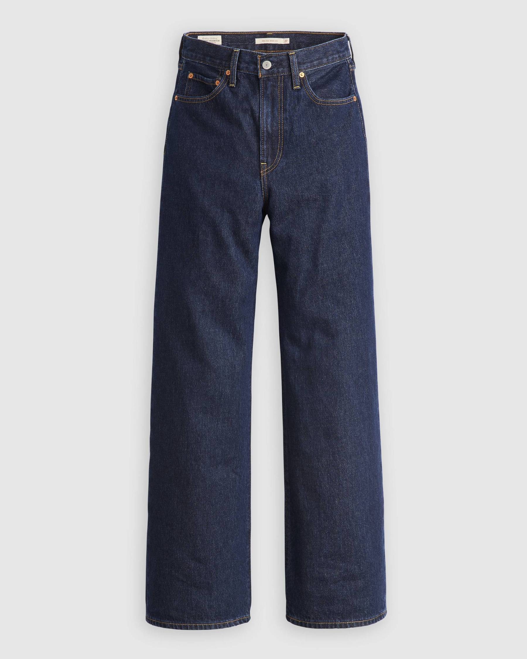 RIBCAGE WIDE LEG JEANS