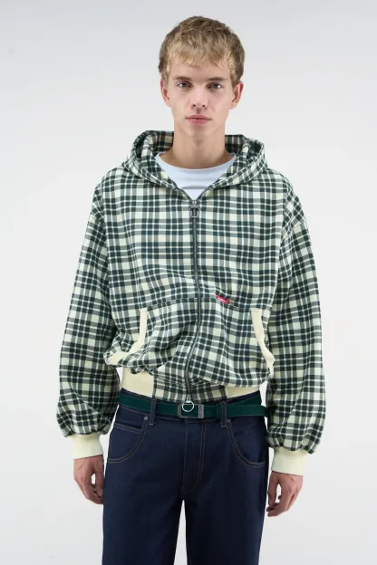 GREEN CHECKS ZIPPER
