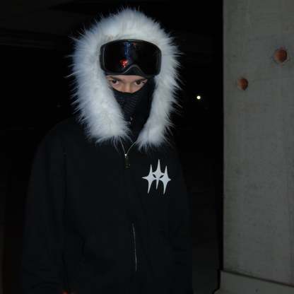 Polar Black Hoodie