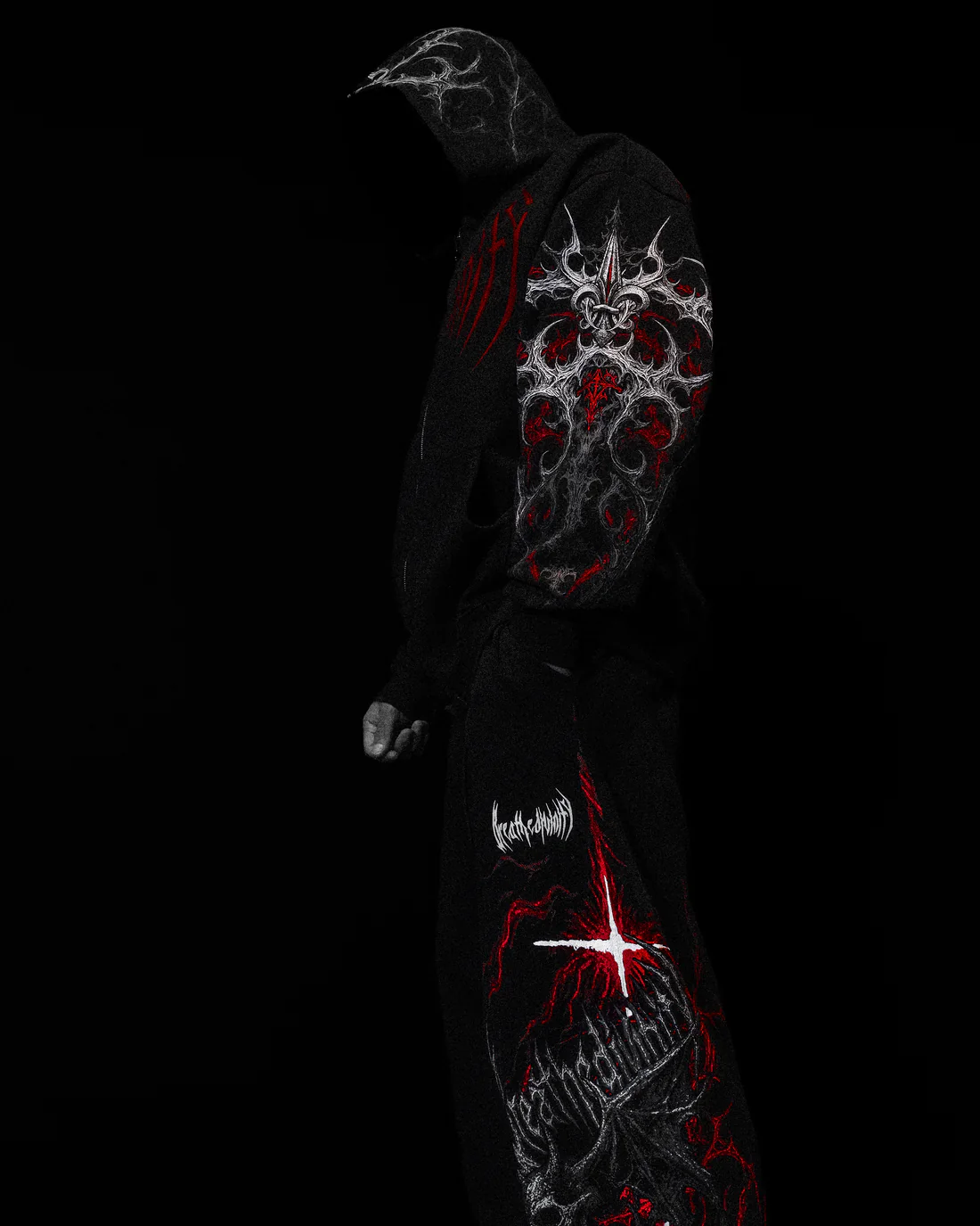 Heavenly Knight Oversized Zip-up Hoodie