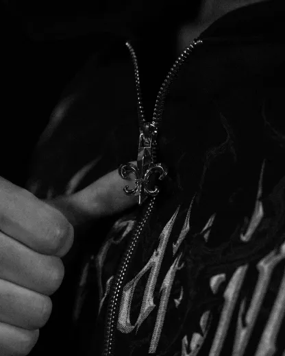 Heavenly Knight Oversized Zip-up Hoodie