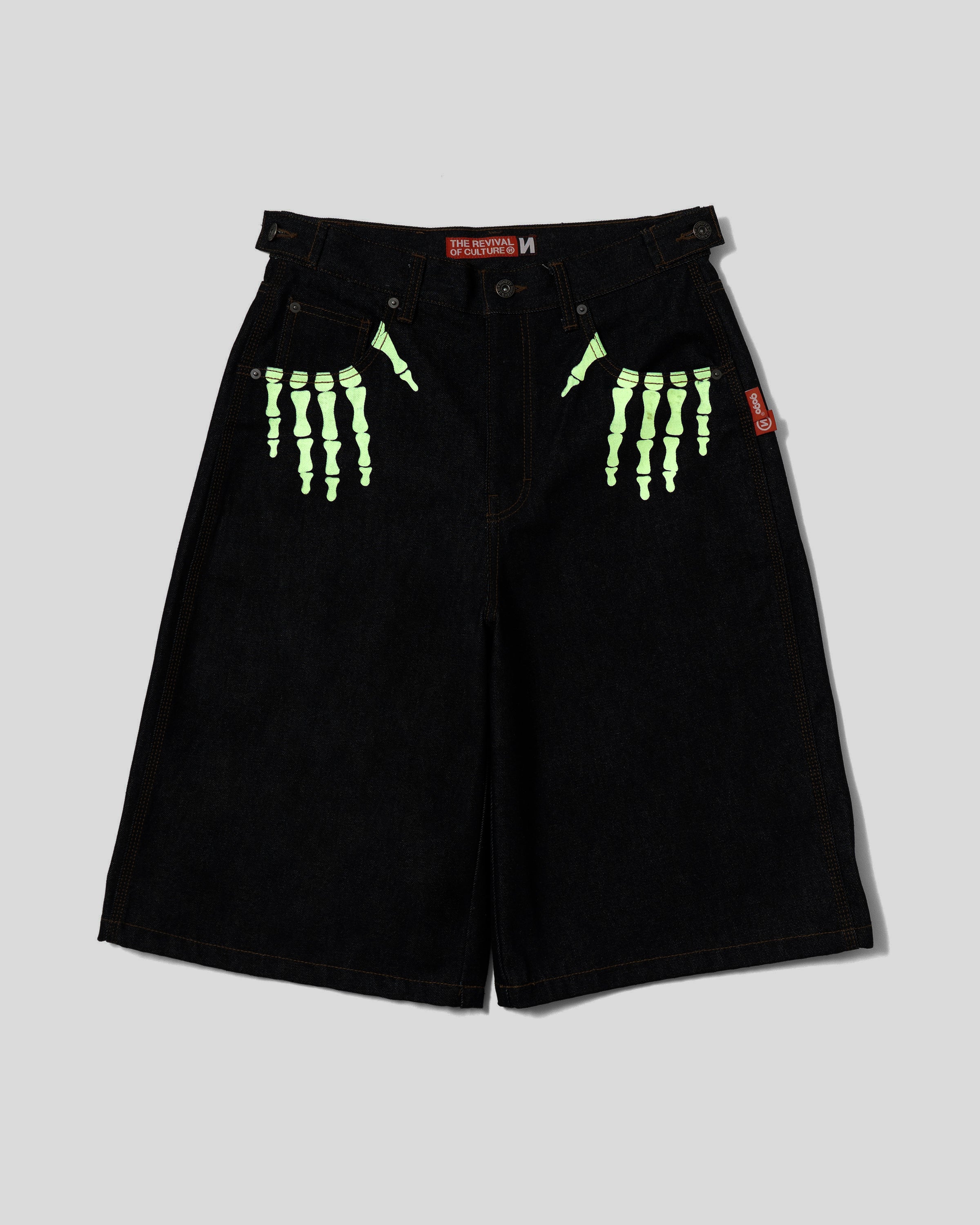 Bone Hand Denim Jorts