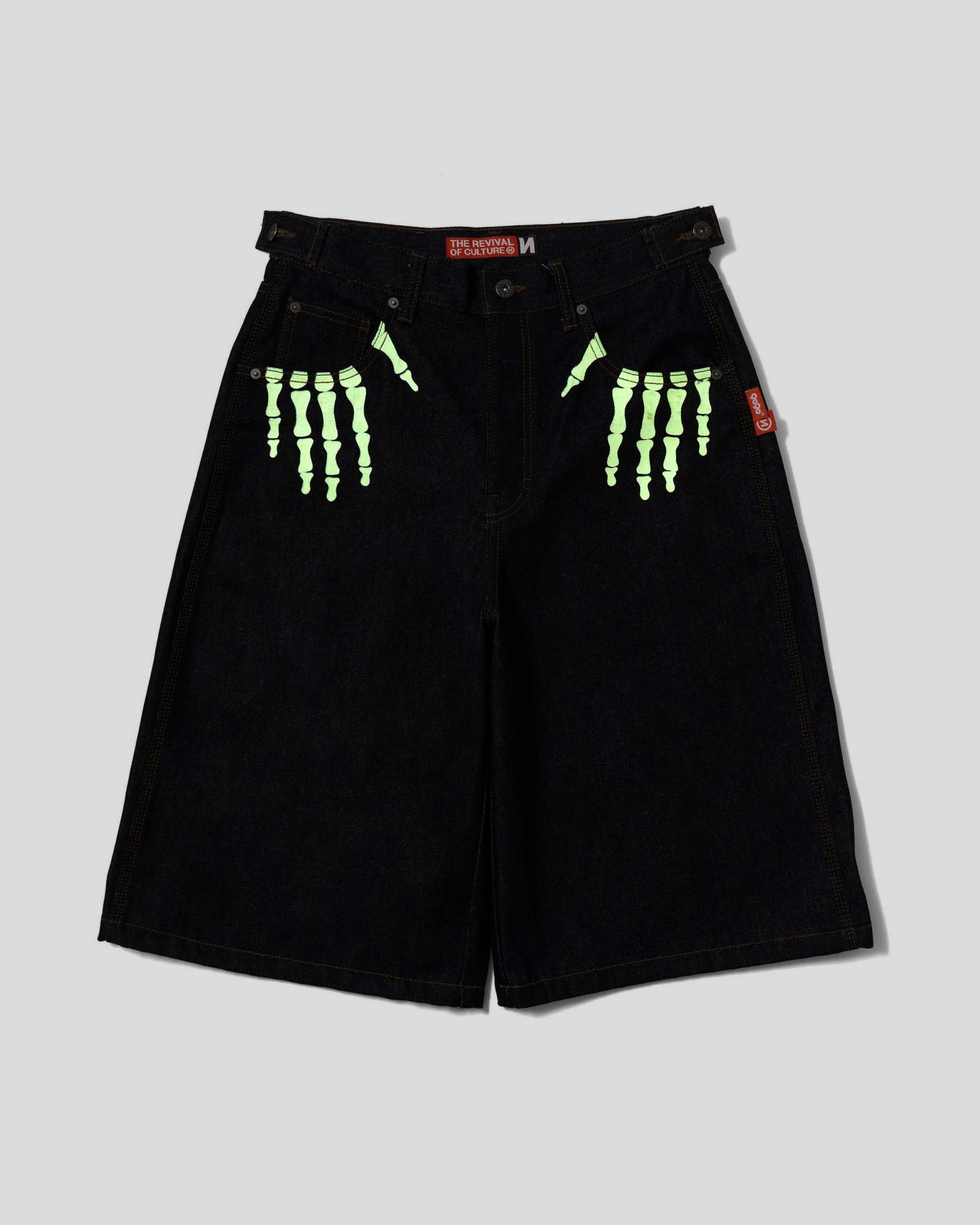 Bone Hand Denim Jorts