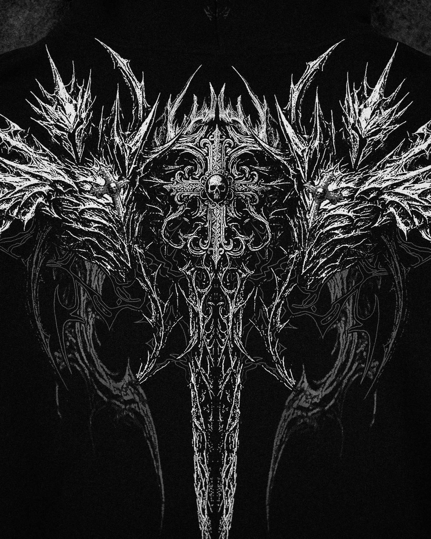 ABYSSWALKER OVERSIZED PULLOVER HOODIE