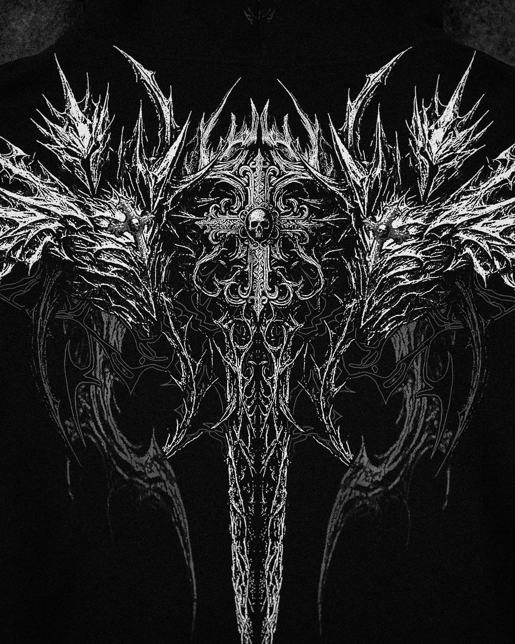 ABYSSWALKER OVERSIZED PULLOVER HOODIE