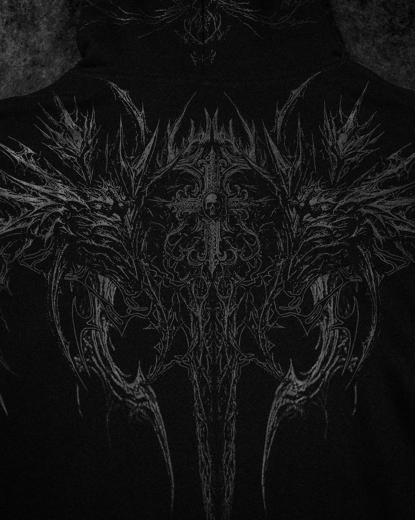 ABYSSWALKER OVERSIZED PULLOVER HOODIE