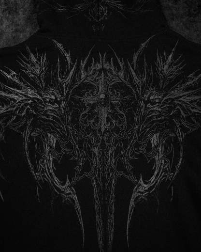 ABYSSWALKER OVERSIZED PULLOVER HOODIE