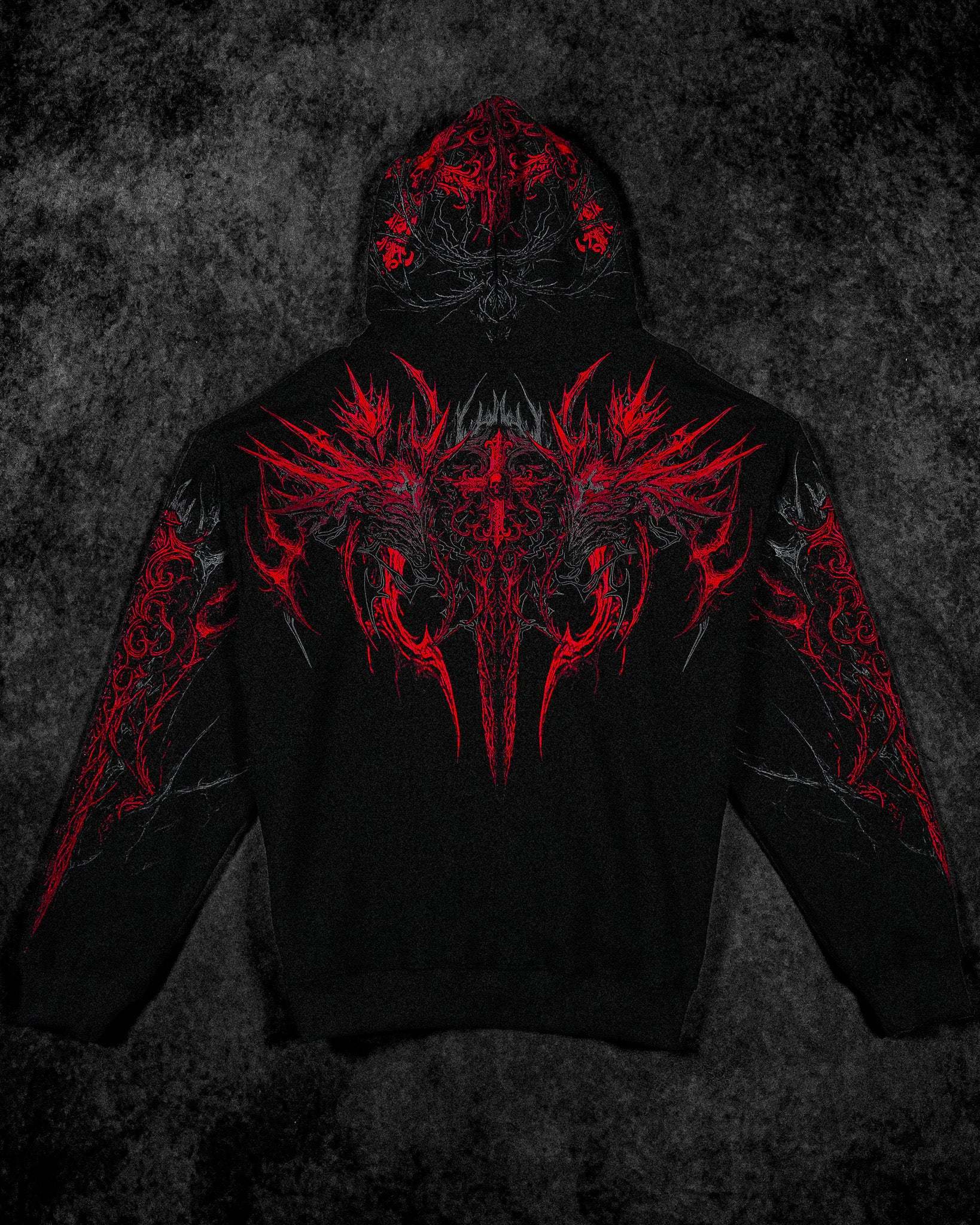 ABYSSWALKER OVERSIZED PULLOVER HOODIE