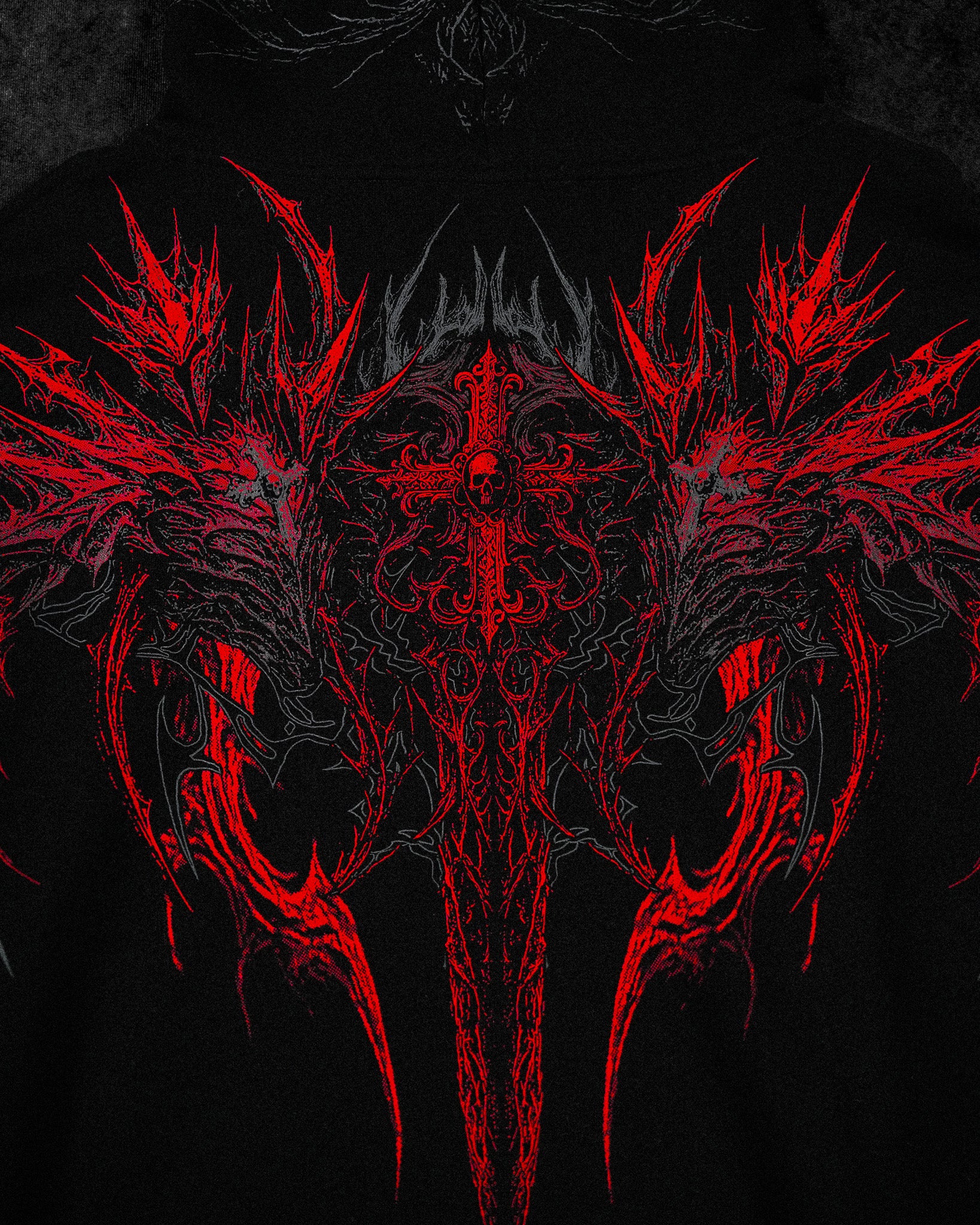 ABYSSWALKER OVERSIZED PULLOVER HOODIE