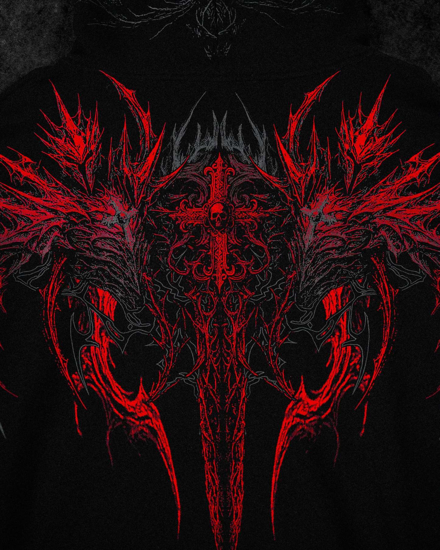 ABYSSWALKER OVERSIZED PULLOVER HOODIE