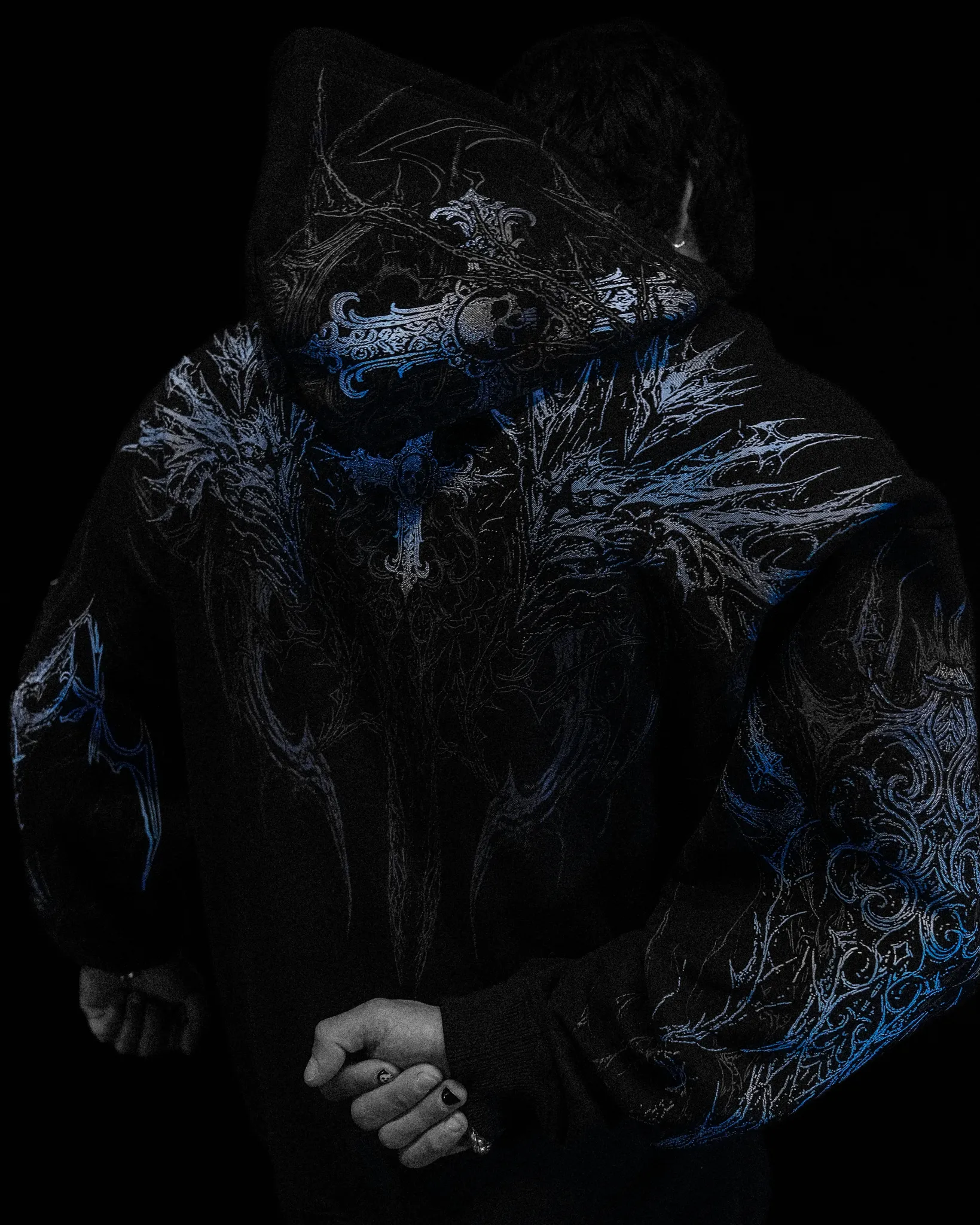 ABYSSWALKER OVERSIZED PULLOVER HOODIE