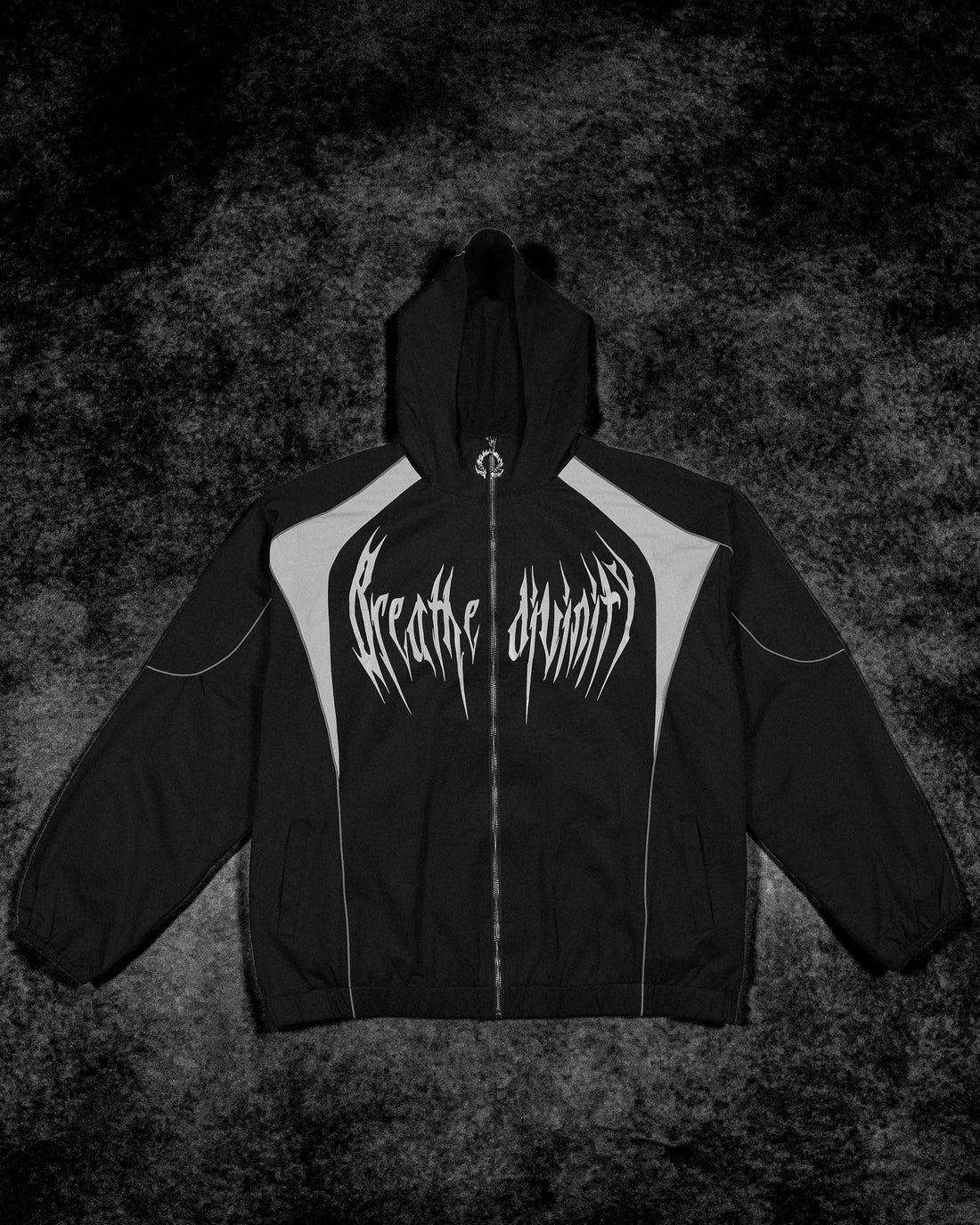 Cursed Divinity Stripe Hoodie