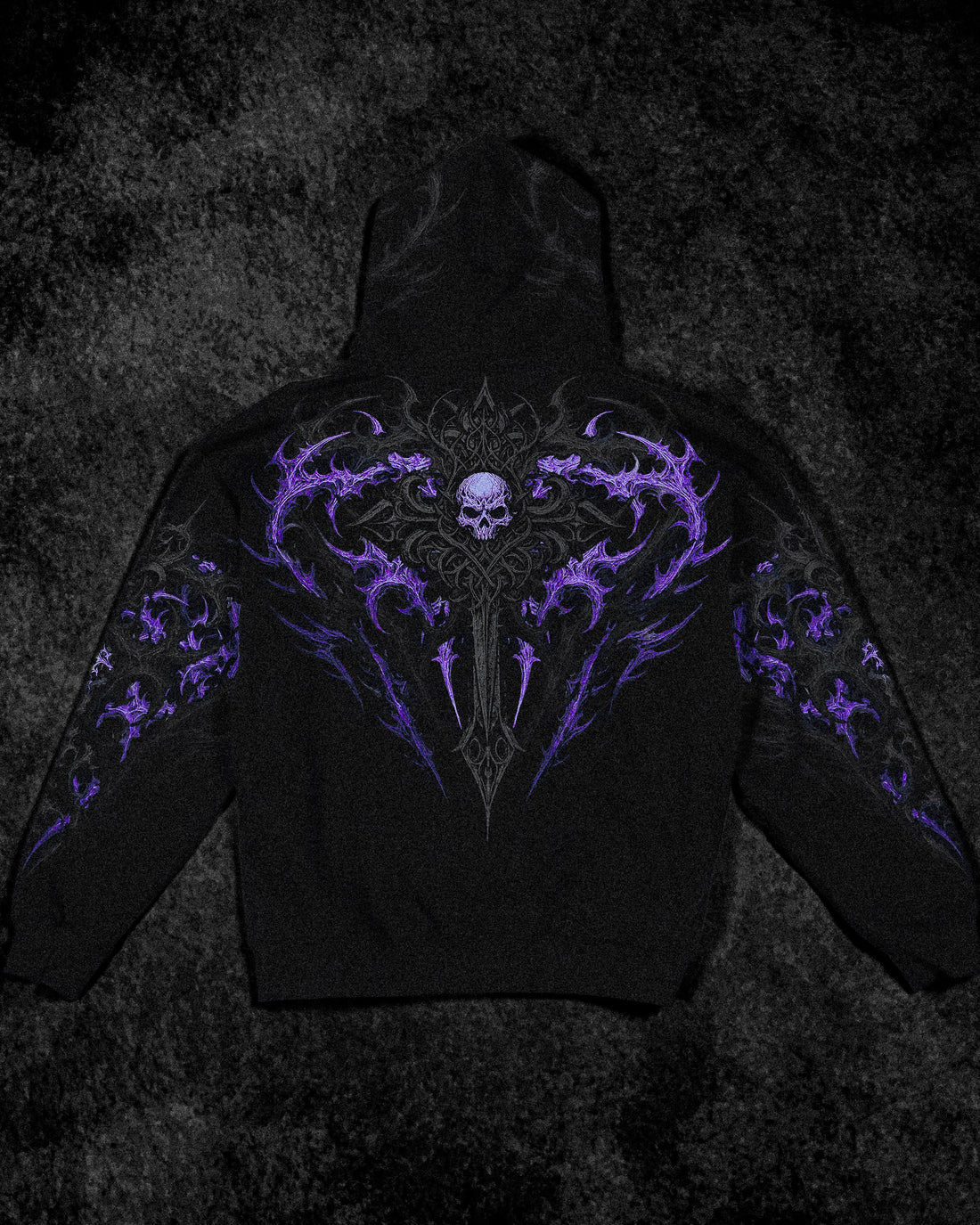 Heavenly Knight Oversized Zip-up Hoodie
