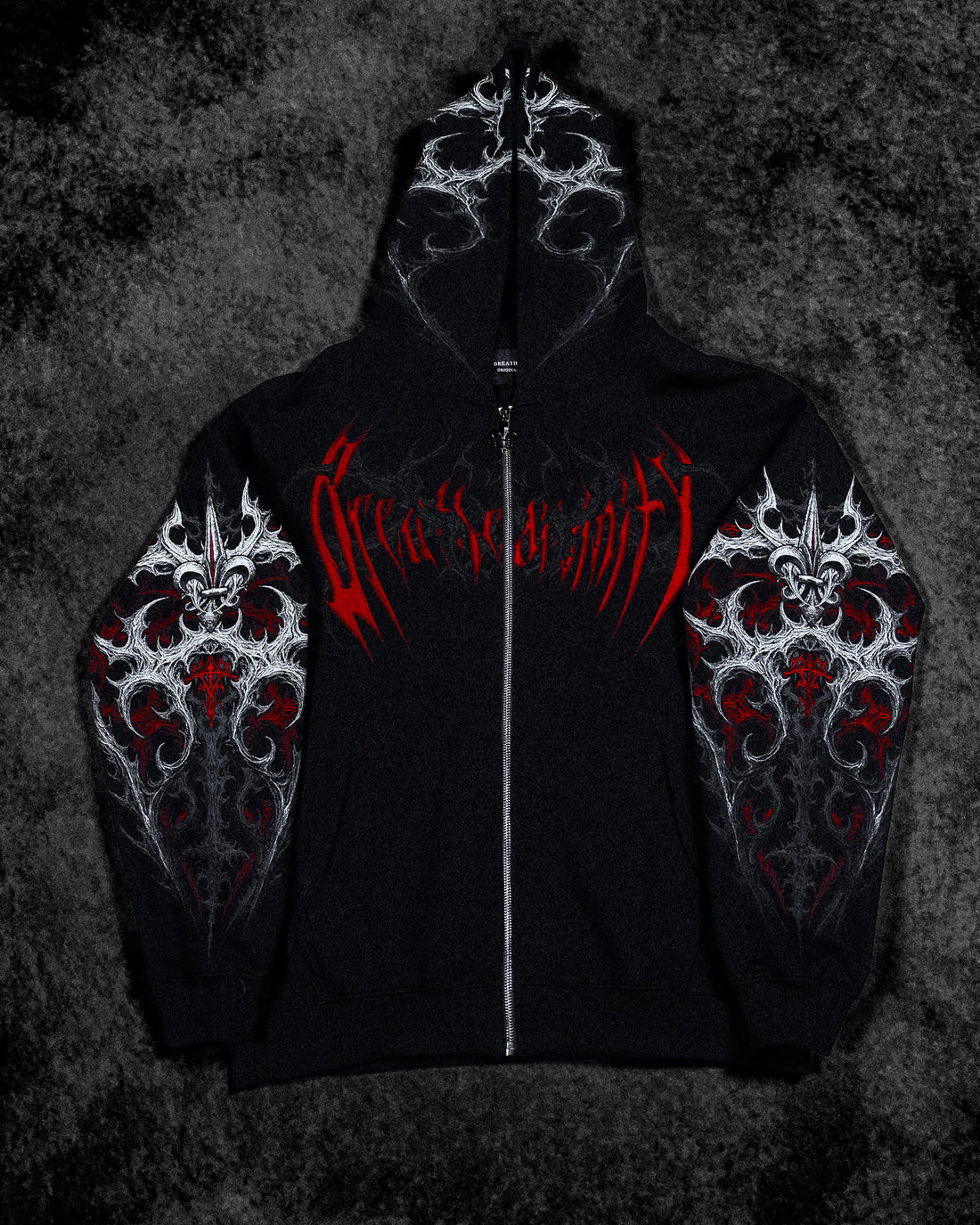 Heavenly Knight Oversized Zip-up Hoodie