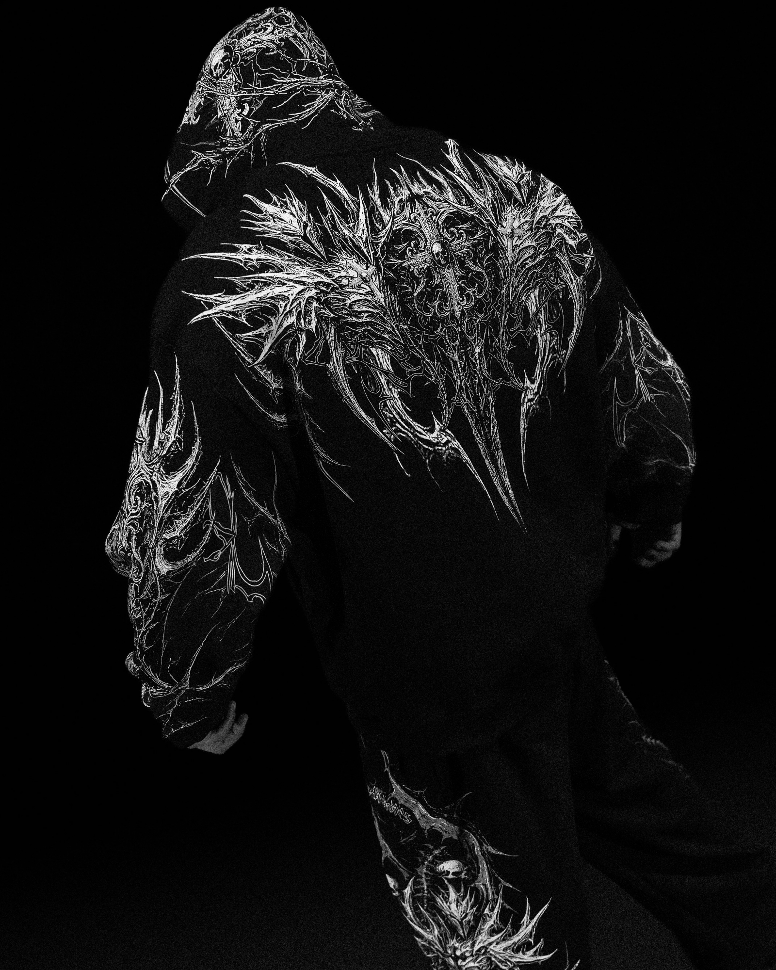 ABYSSWALKER OVERSIZED PULLOVER HOODIE