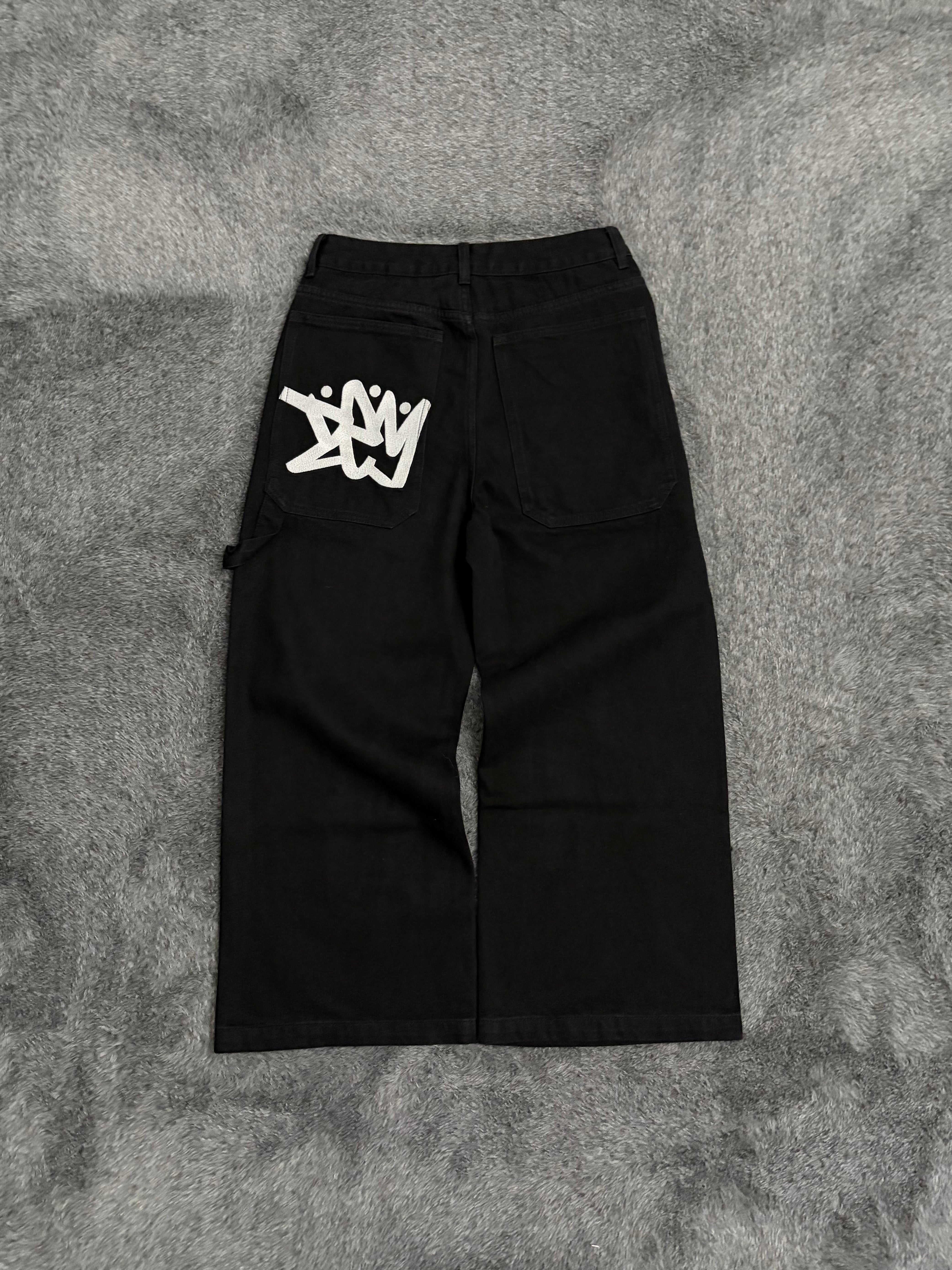 DEM BAGGY BLACK JEANS