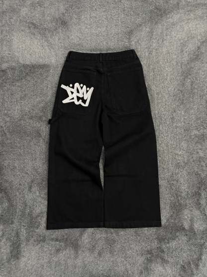 DEM BAGGY BLACK JEANS