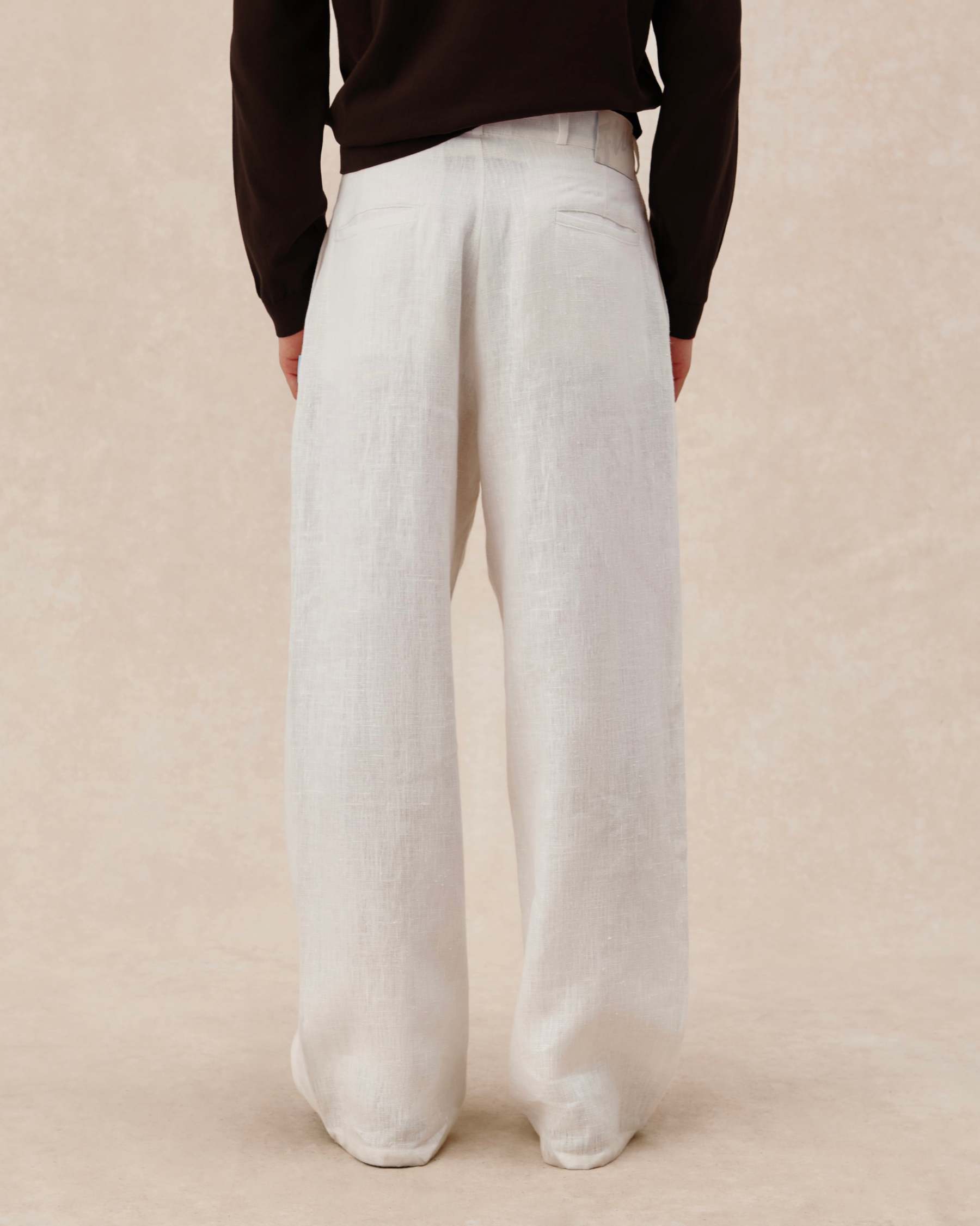 Tailored Heavy Linen Pants