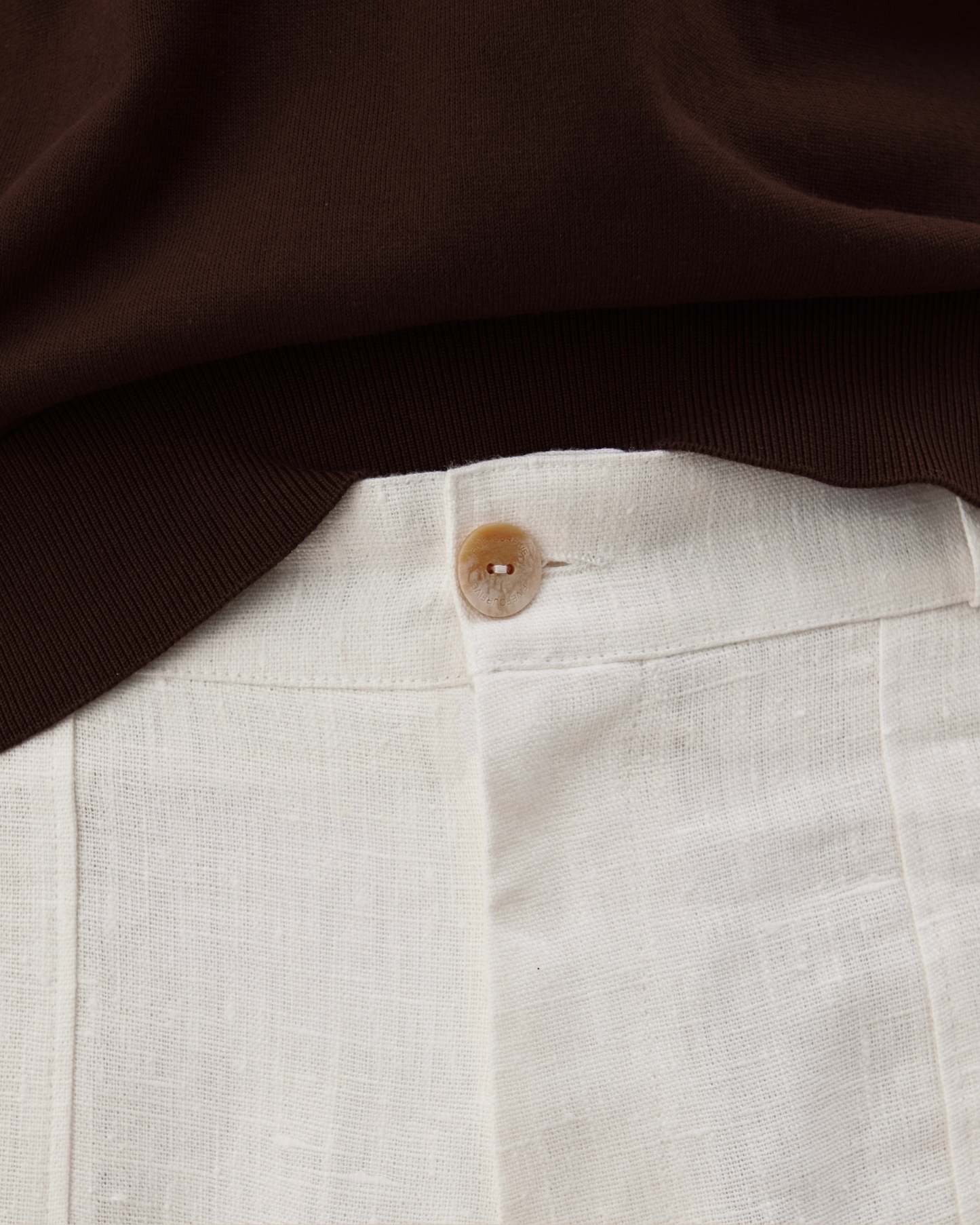 Tailored Heavy Linen Pants