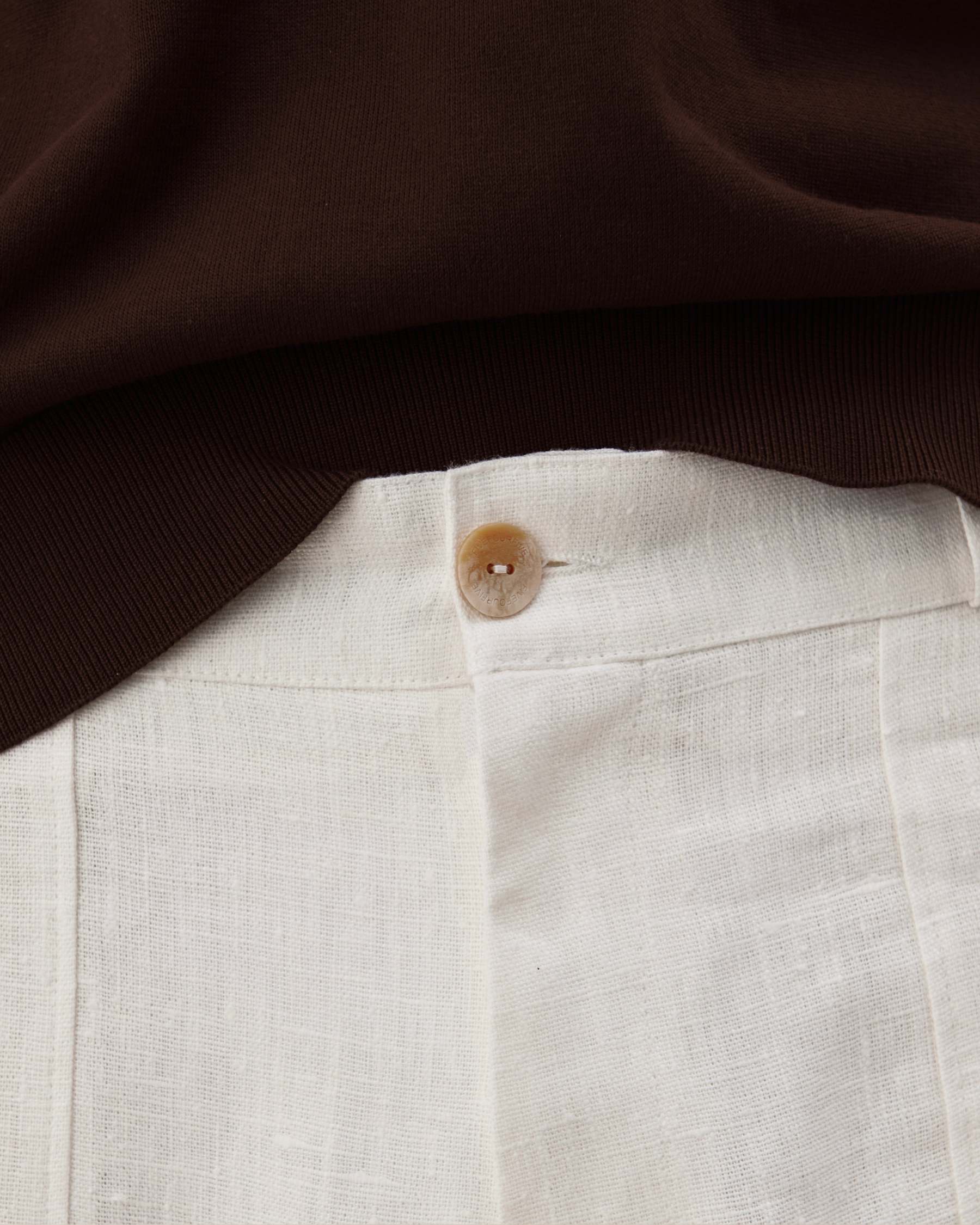 Tailored Heavy Linen Pants