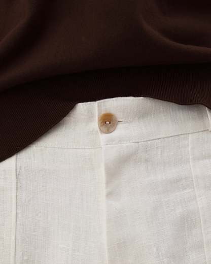 Tailored Heavy Linen Pants