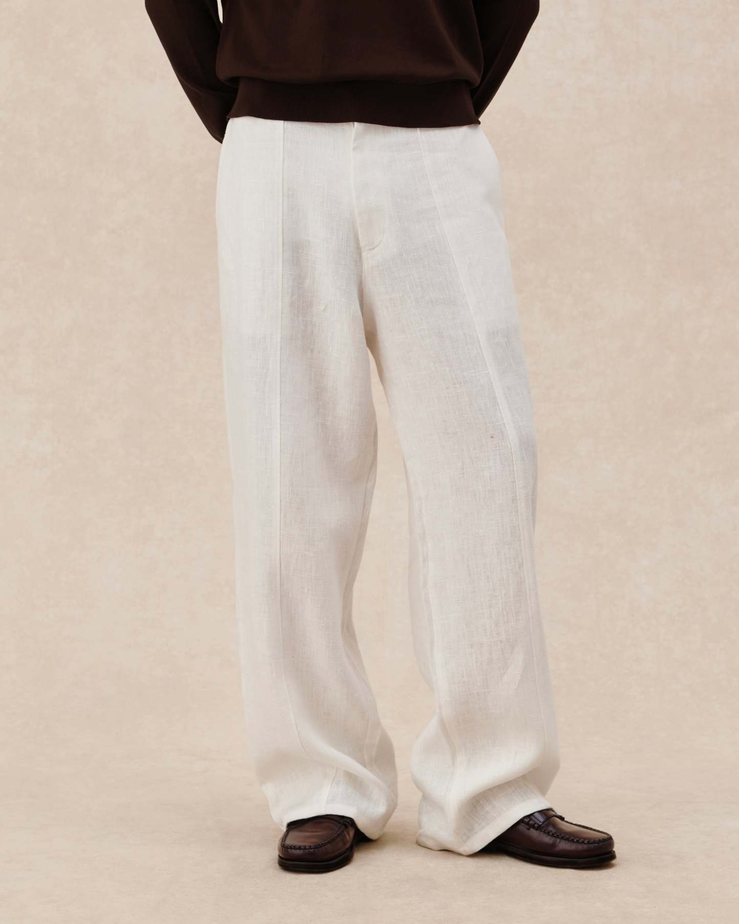 Tailored Heavy Linen Pants