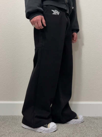 DEM BAGGY BLACK JEANS