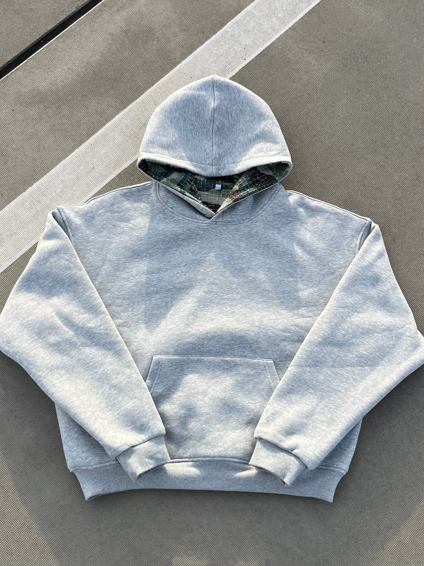 reversible camo hoodie