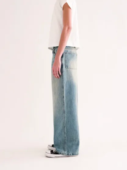 WIDE LEG DENIM