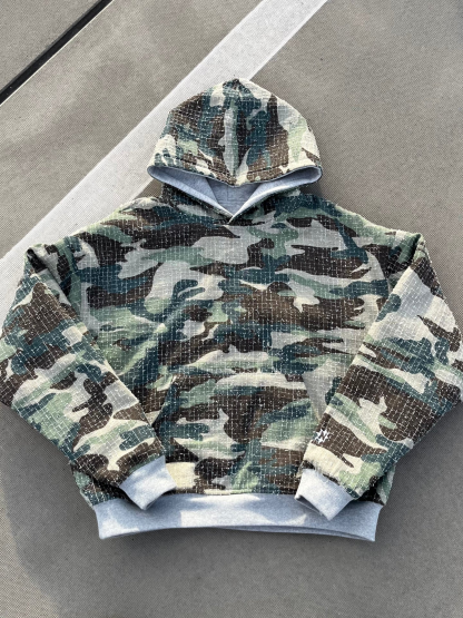 reversible camo hoodie