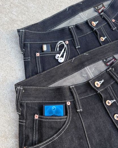 Okayama raw baggy denim