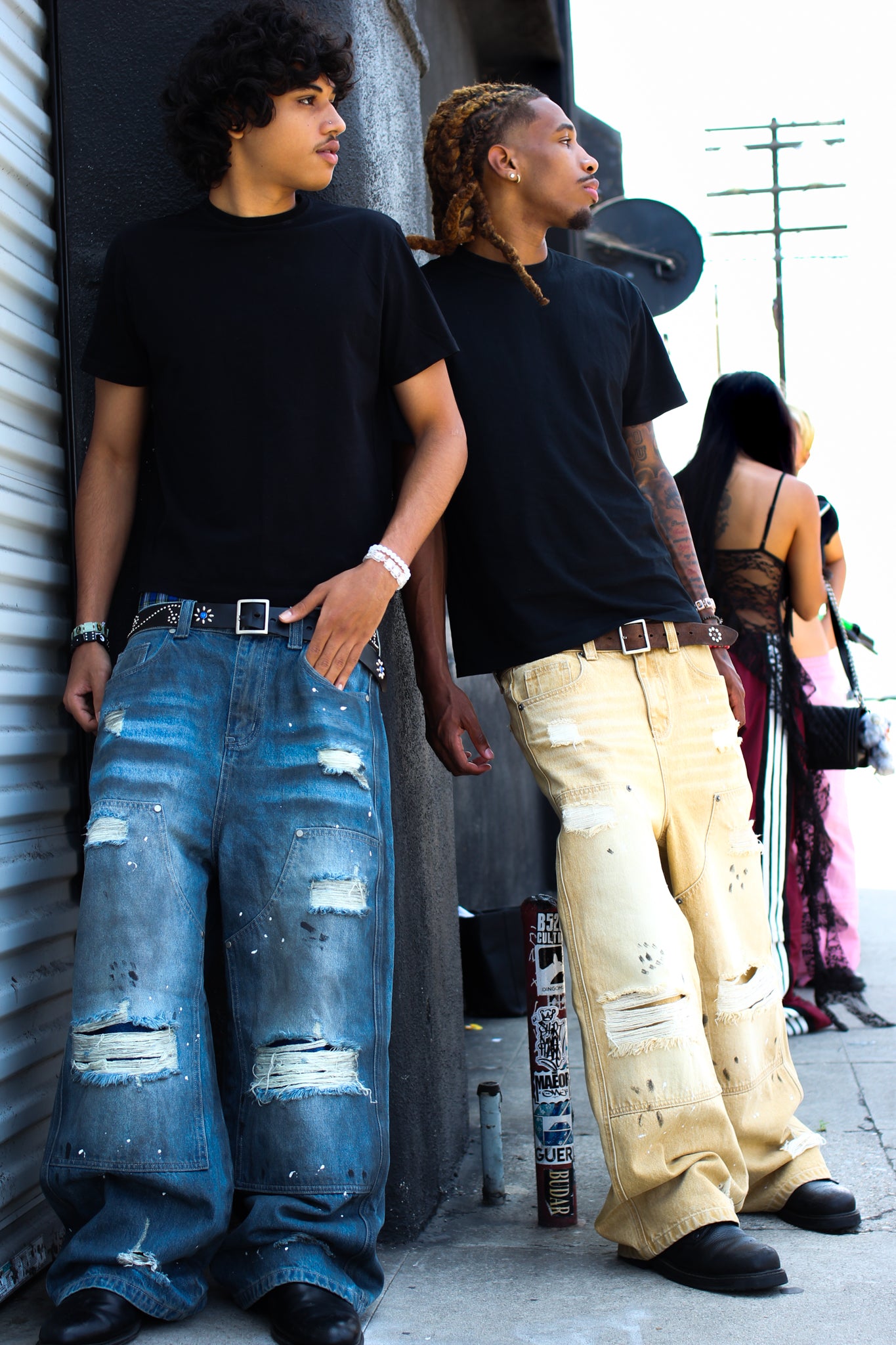 DOUBLE KNEE DENIM