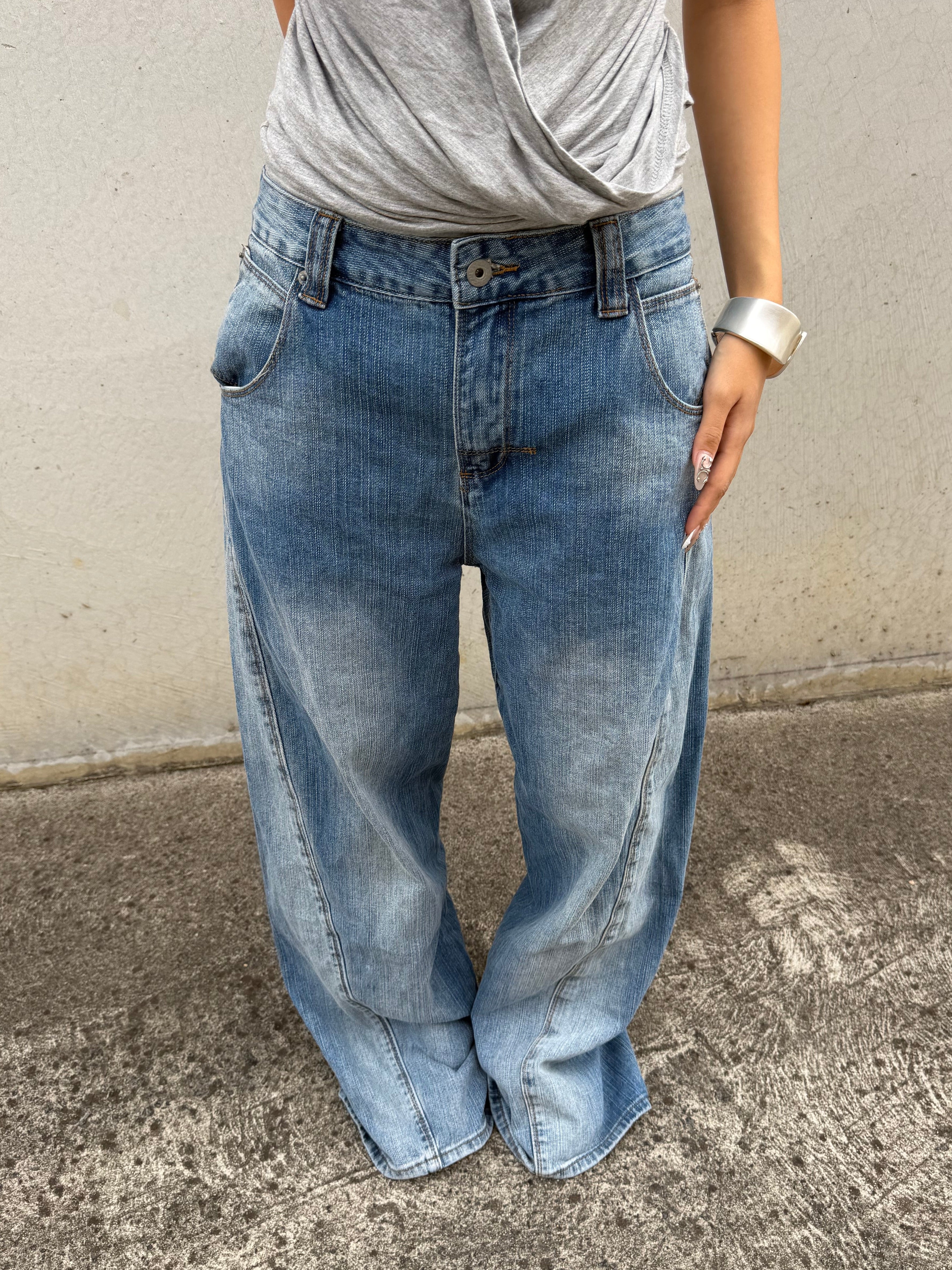 Signature Engineered Denim Jeans