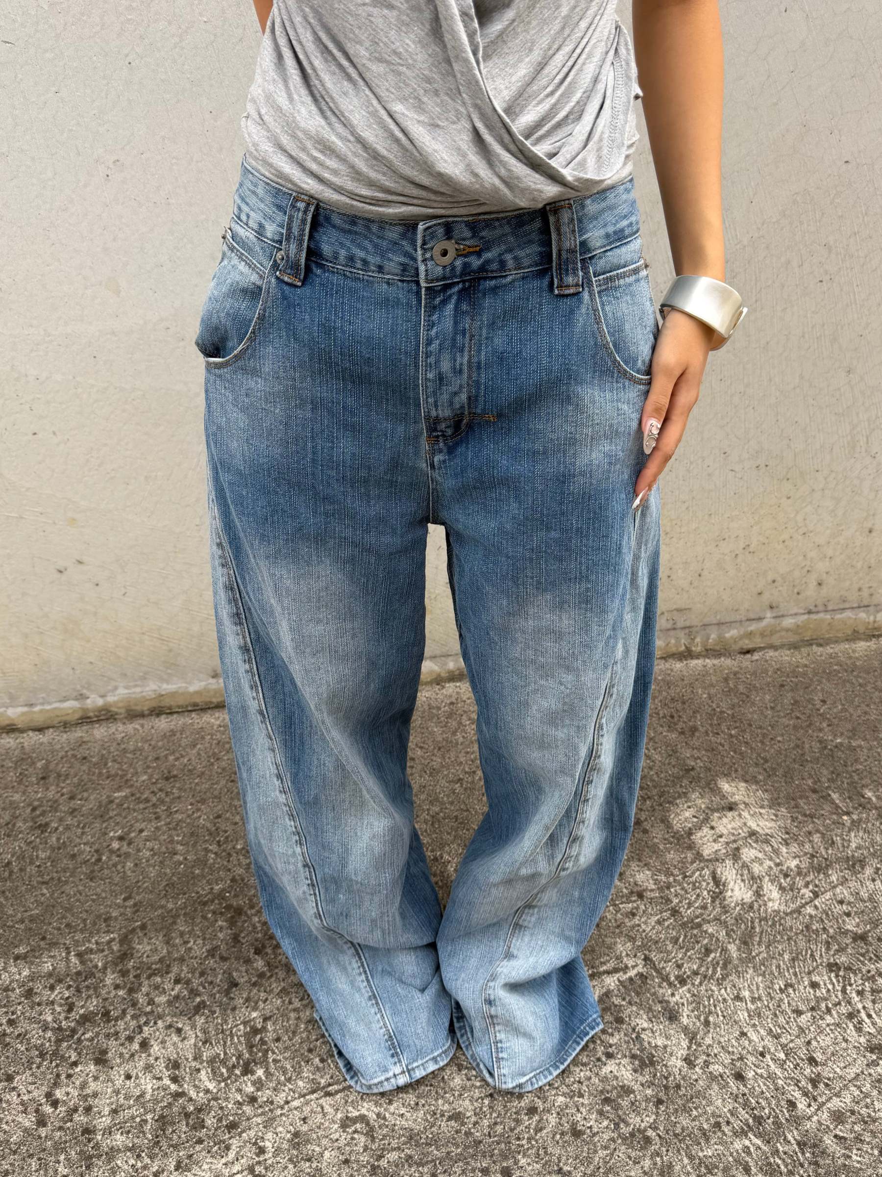Signature Engineered Denim Jeans