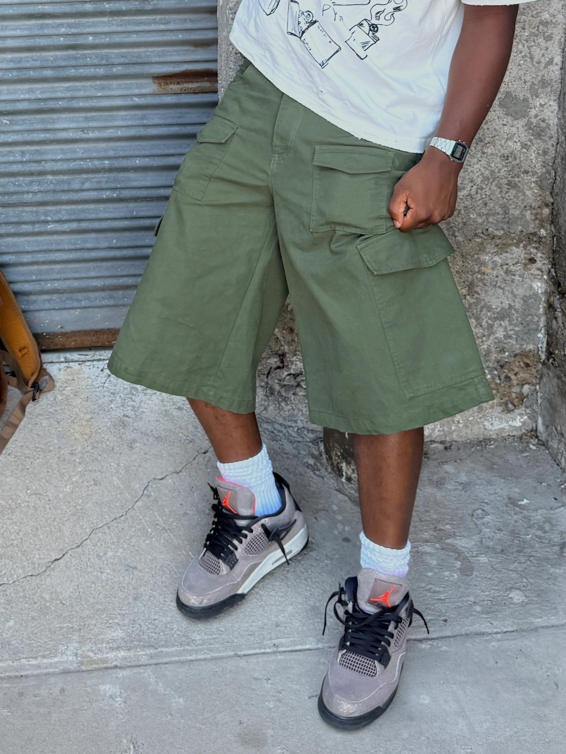 MILITARY FRONT POCKET CARGOS
