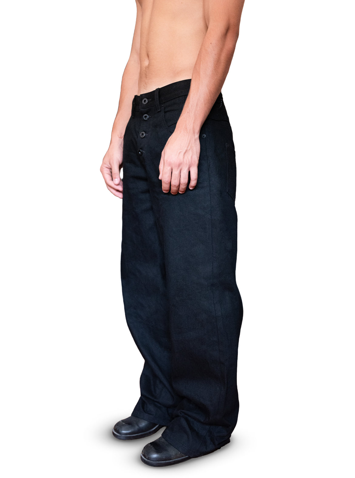RAW BAGGY JAPANESE SELVEDGE DENIM