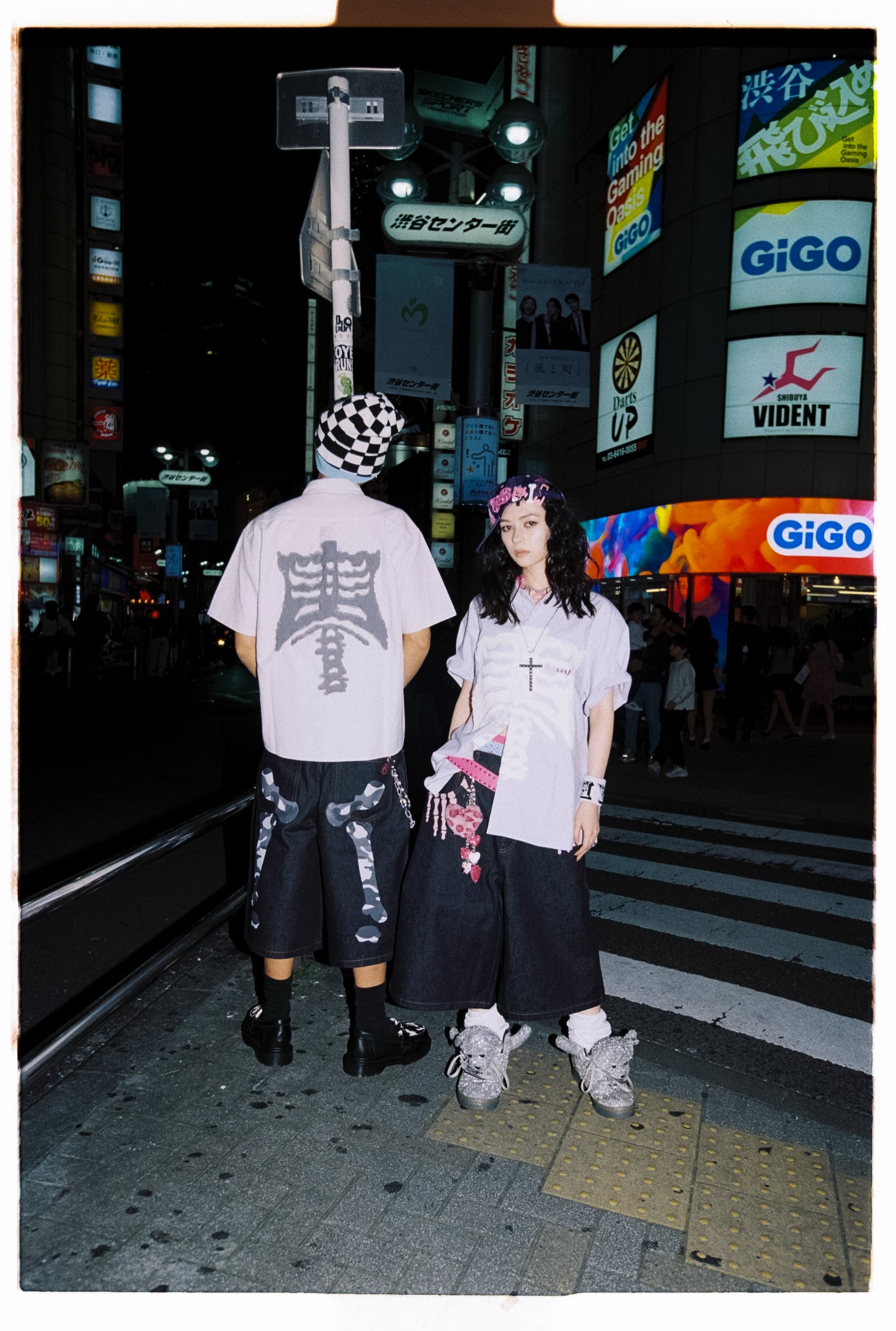Bone Hand Denim Jorts