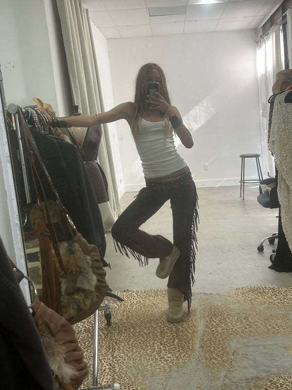 Fringe Cotton Pant (BUY 2 FREE SHIPPING)